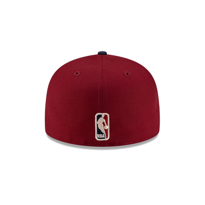 Cleveland Cavaliers 2010-2017 Hardwood Classics Sign Stack 59FIFTY Fitted Hat