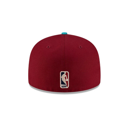 Detroit Pistons 1996-2001 Hardwood Classics Sign Stack 59FIFTY Fitted Hat