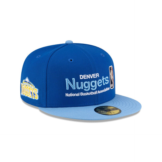 Denver Nuggets 2008-2018 Hardwood Classics Sign Stack 59FIFTY Fitted Hat