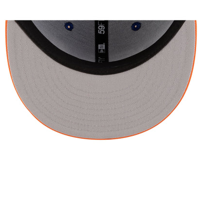 New York Knicks 1964-1992 Hardwood Classics Sign Stack 59FIFTY Fitted Hat