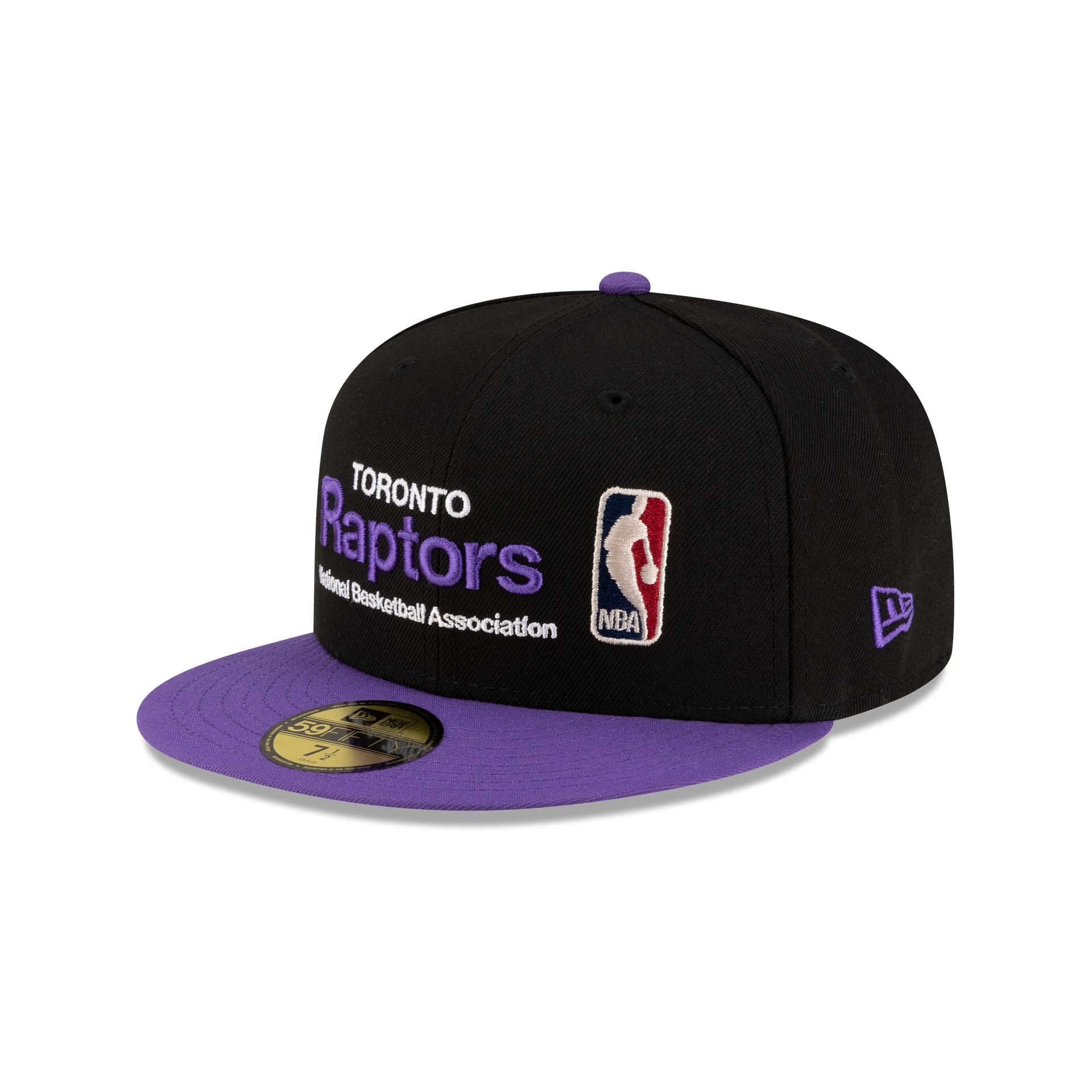 Toronto Raptors 1995-2008 Hardwood Classics Sign Stack 59FIFTY Fitted Hat