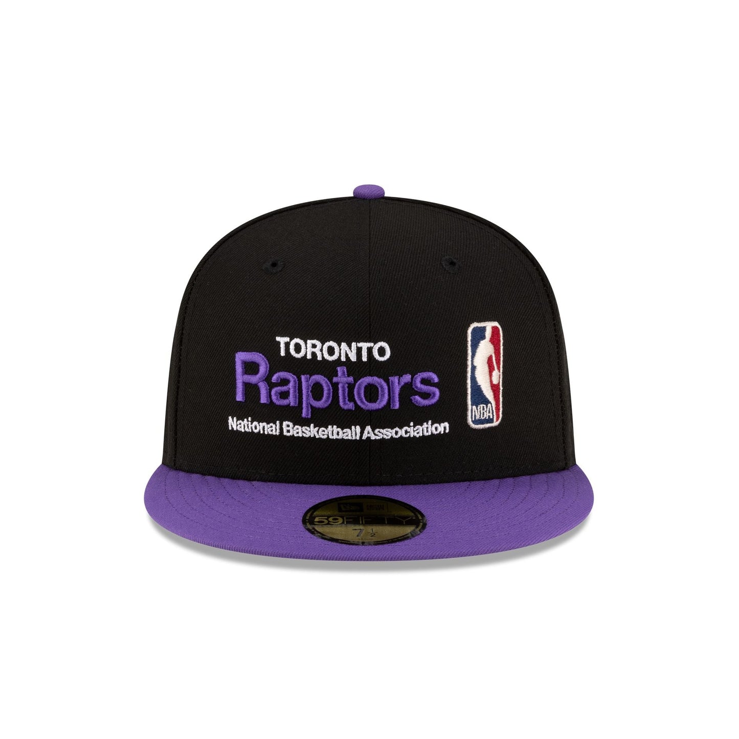 Toronto Raptors 1995-2008 Hardwood Classics Sign Stack 59FIFTY Fitted Hat