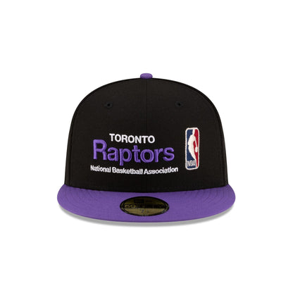 Toronto Raptors 1995-2008 Hardwood Classics Sign Stack 59FIFTY Fitted Hat