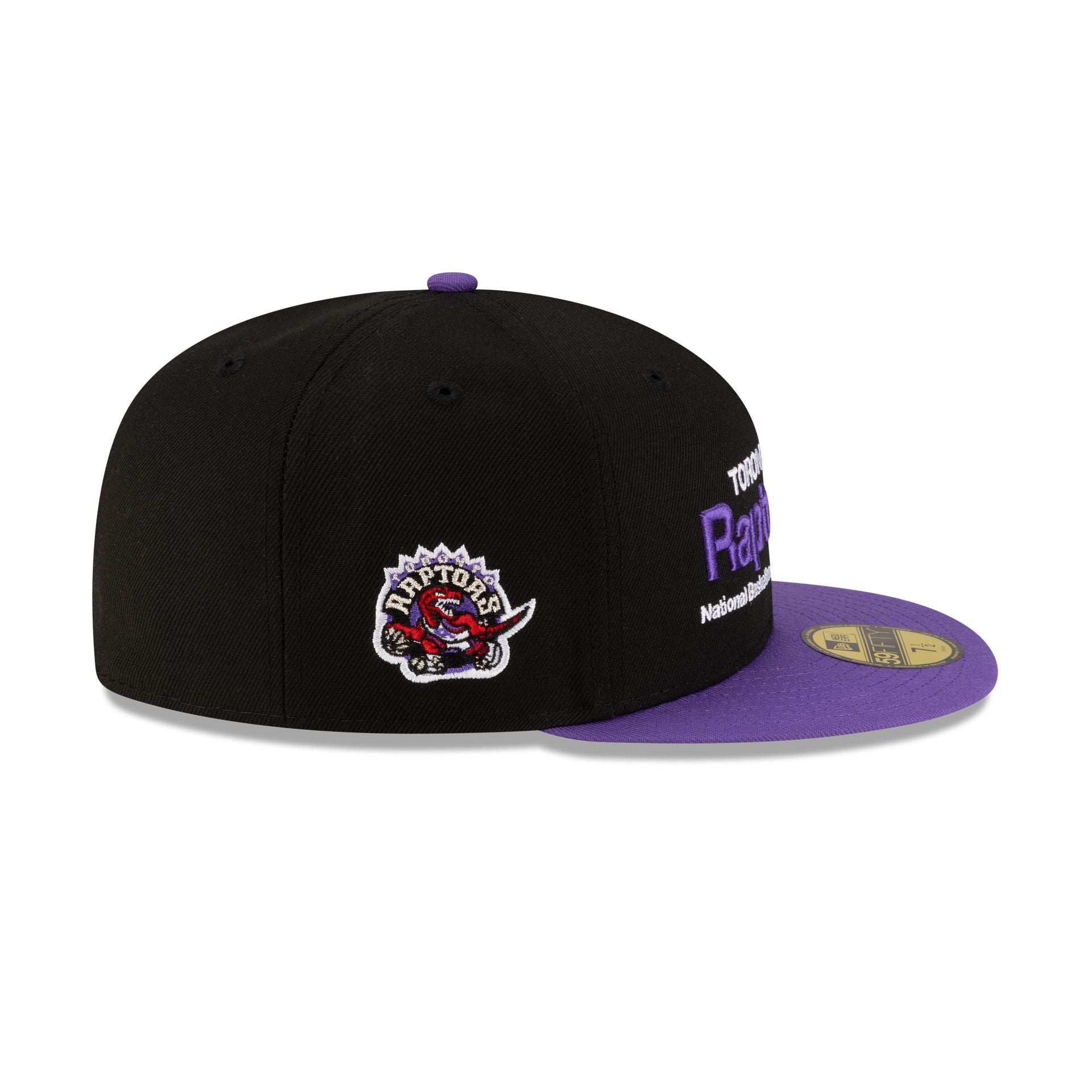 Toronto Raptors 1995-2008 Hardwood Classics Sign Stack 59FIFTY Fitted Hat
