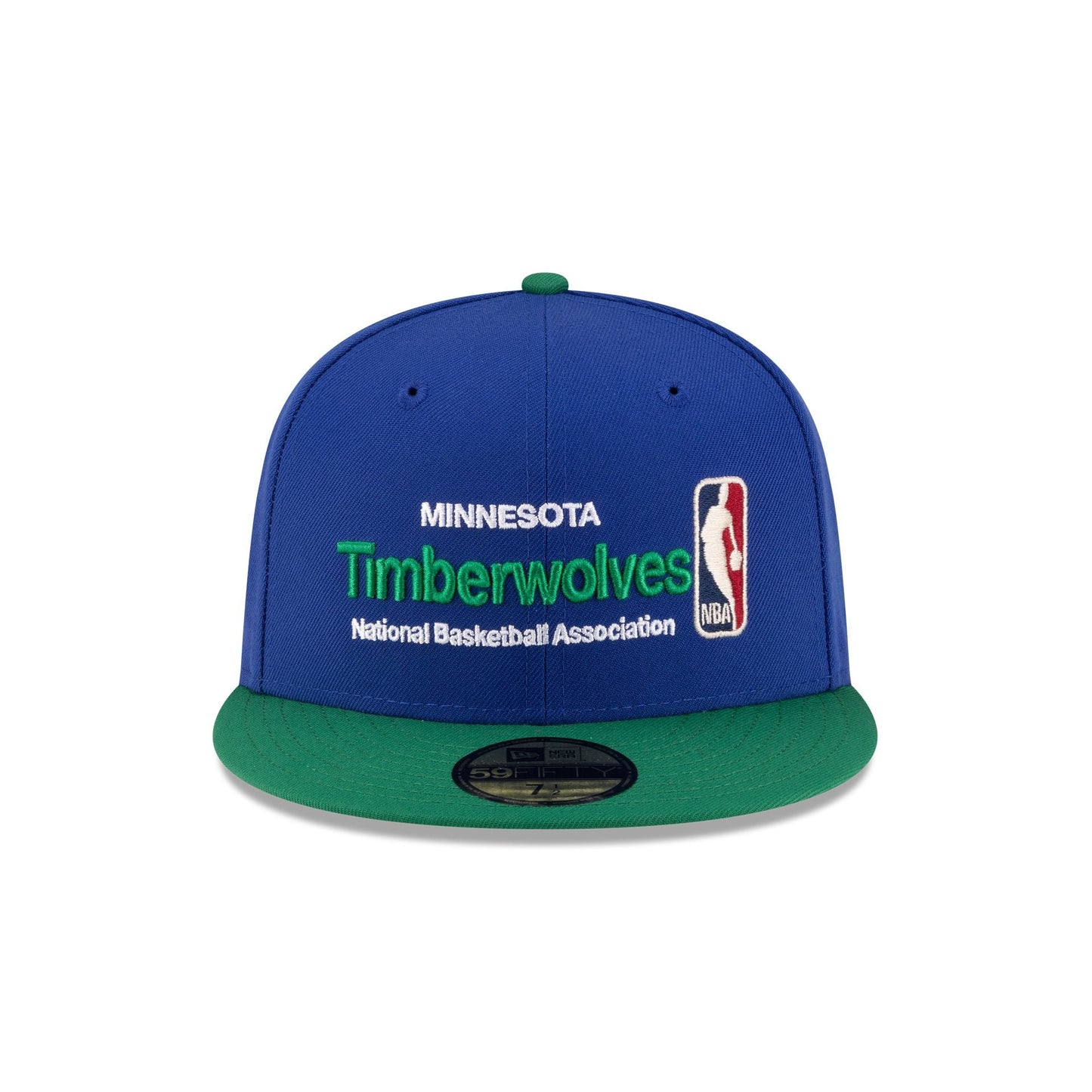 Minnesota Timberwolves 1989-1996 Hardwood Classics Sign Stack 59FIFTY Fitted Hat