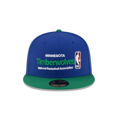 Minnesota Timberwolves 1989-1996 Hardwood Classics Sign Stack 59FIFTY Fitted Hat