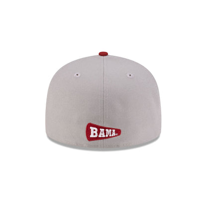Just Caps College Pinwheel Alabama Crimson Tide College Vault 59FIFTY Fitted Hat