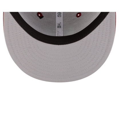 Just Caps College Pinwheel Alabama Crimson Tide College Vault 59FIFTY Fitted Hat