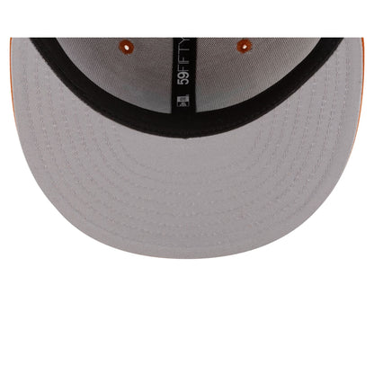 Just Caps College Pinwheel Texas Longhorns College Vault 59FIFTY Fitted Hat