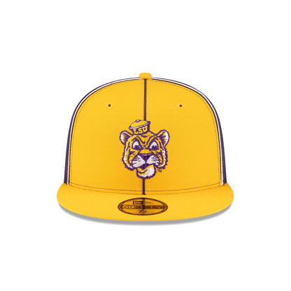 Just Caps College Pinwheel LSU Tigers College Vault 59FIFTY Fitted Hat