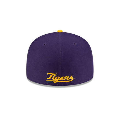 Just Caps College Pinwheel LSU Tigers College Vault 59FIFTY Fitted Hat