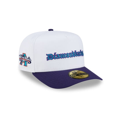 Just Caps Gothic Script Arizona Diamondbacks 59FIFTY A-Frame Fitted Hat