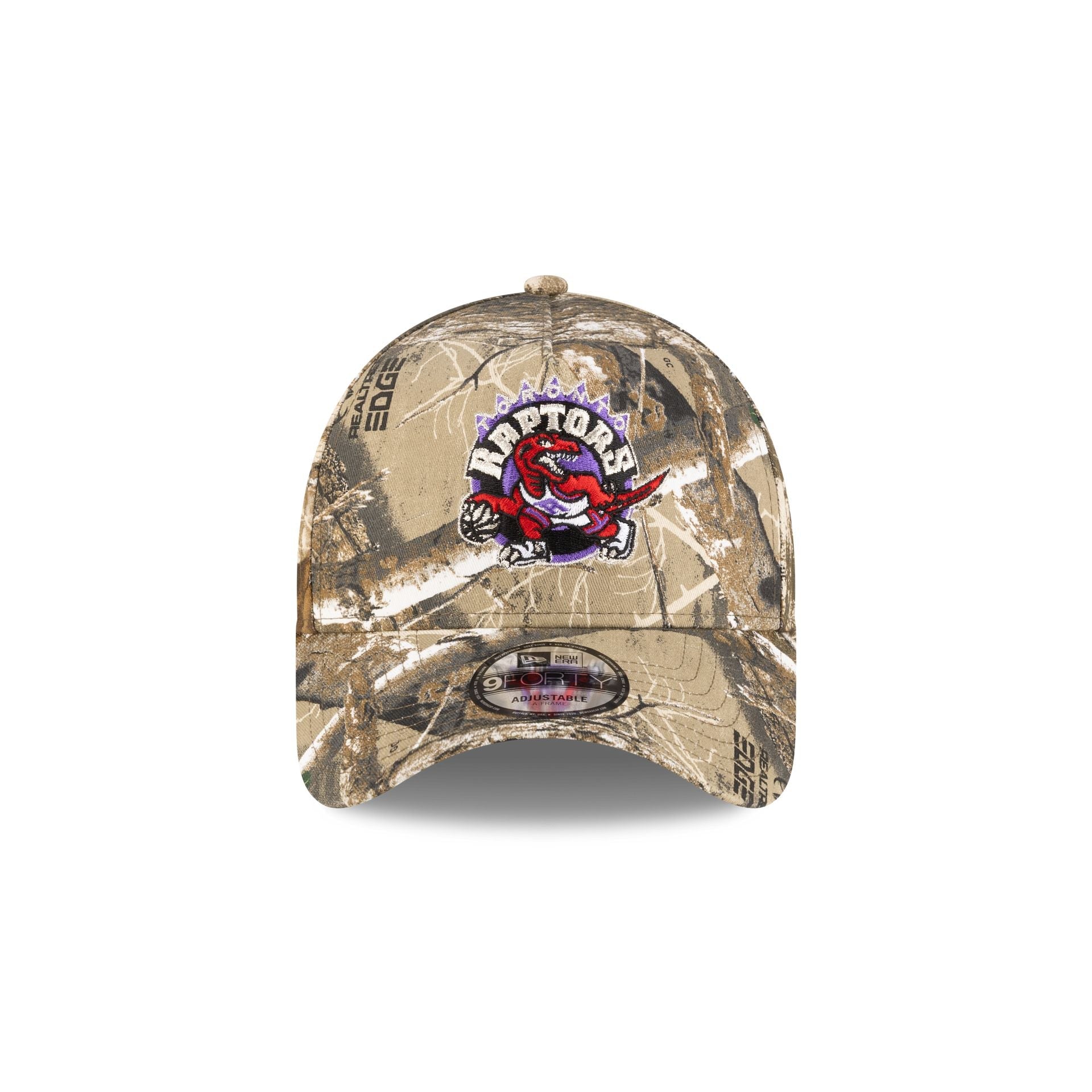 Toronto Raptors 1995-2008 Hardwood Classics Realtree 9FORTY A-Frame Snapback Hat