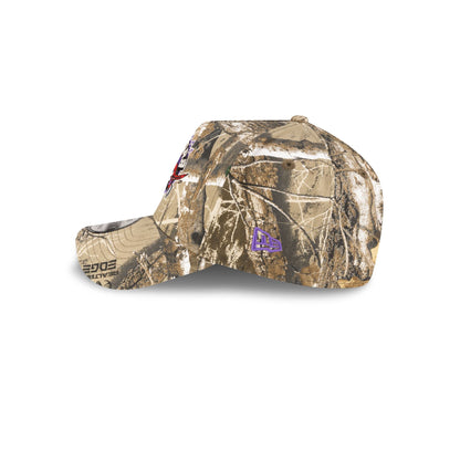 Toronto Raptors 1995-2008 Hardwood Classics Realtree 9FORTY A-Frame Snapback Hat