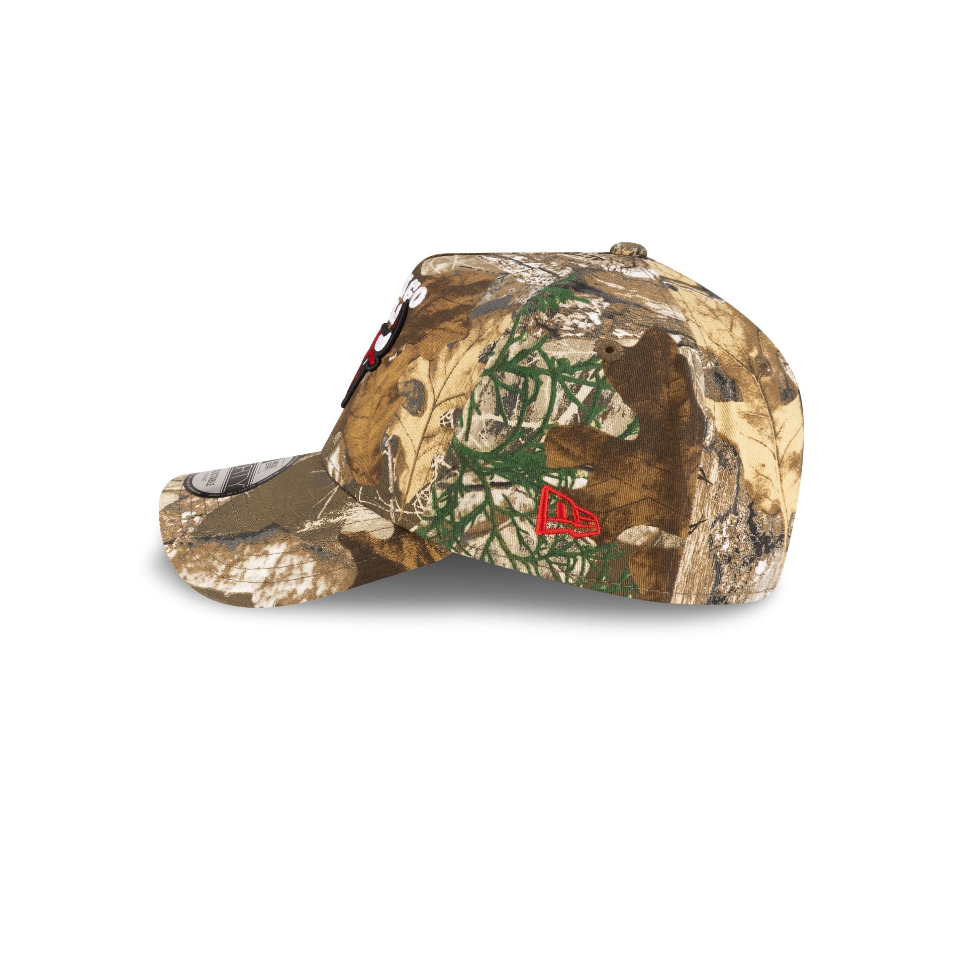 Chicago Bulls 1966-Present Hardwood Classics Realtree 9FORTY A-Frame Snapback Hat