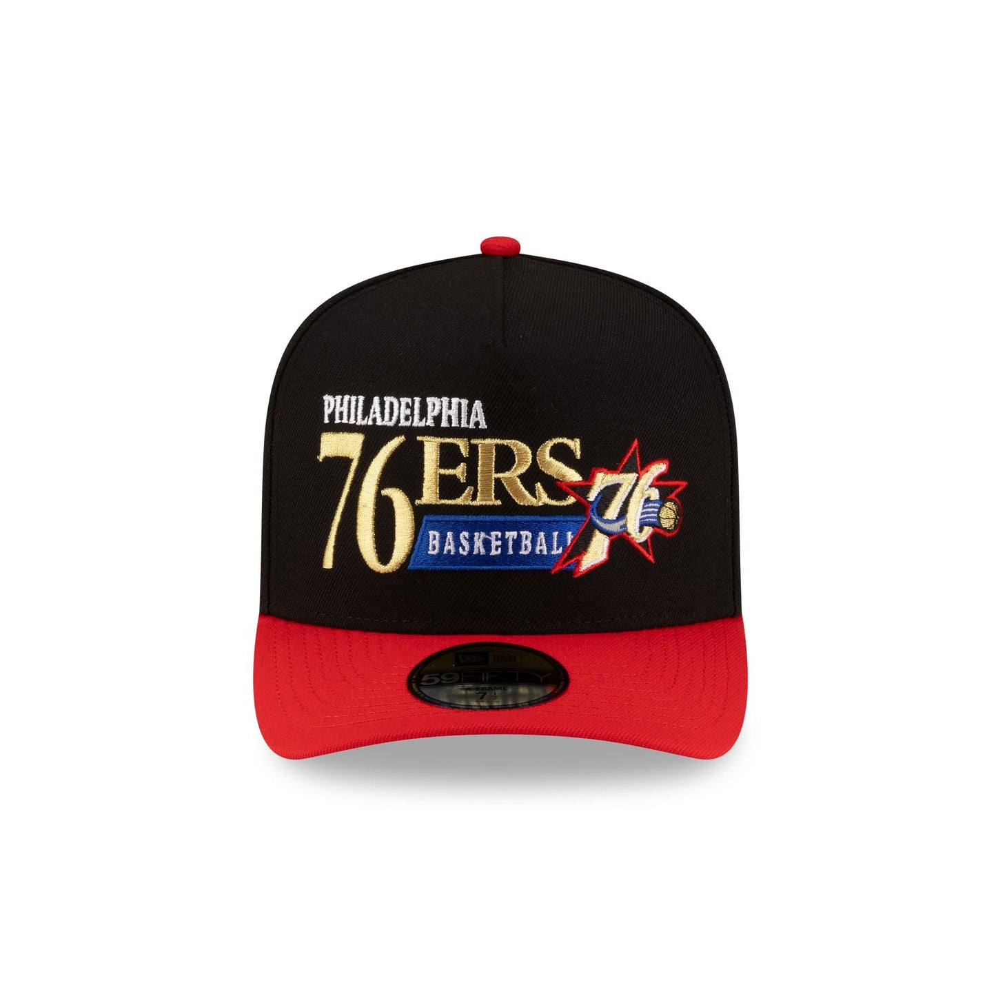 Philadelphia 76ers 1997-2009 Hardwood Classics Liner 59FIFTY A-Frame Fitted Hat