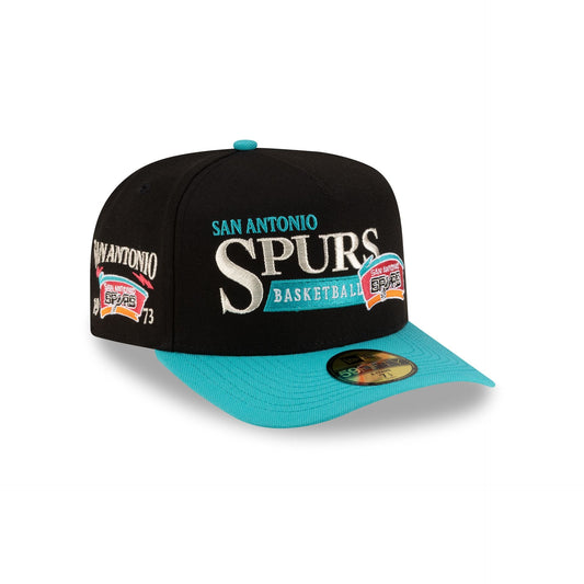 San Antonio Spurs 1989-2002 Hardwood Classics Liner 59FIFTY A-Frame Fitted Hat