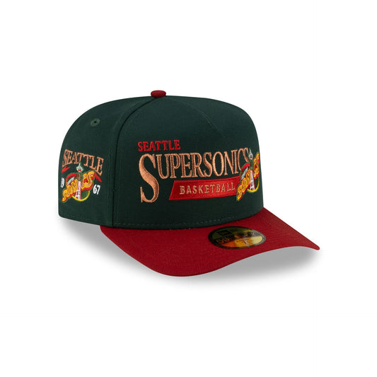 Seattle SuperSonics 1995-2001 Hardwood Classics Liner 59FIFTY A-Frame Fitted Hat
