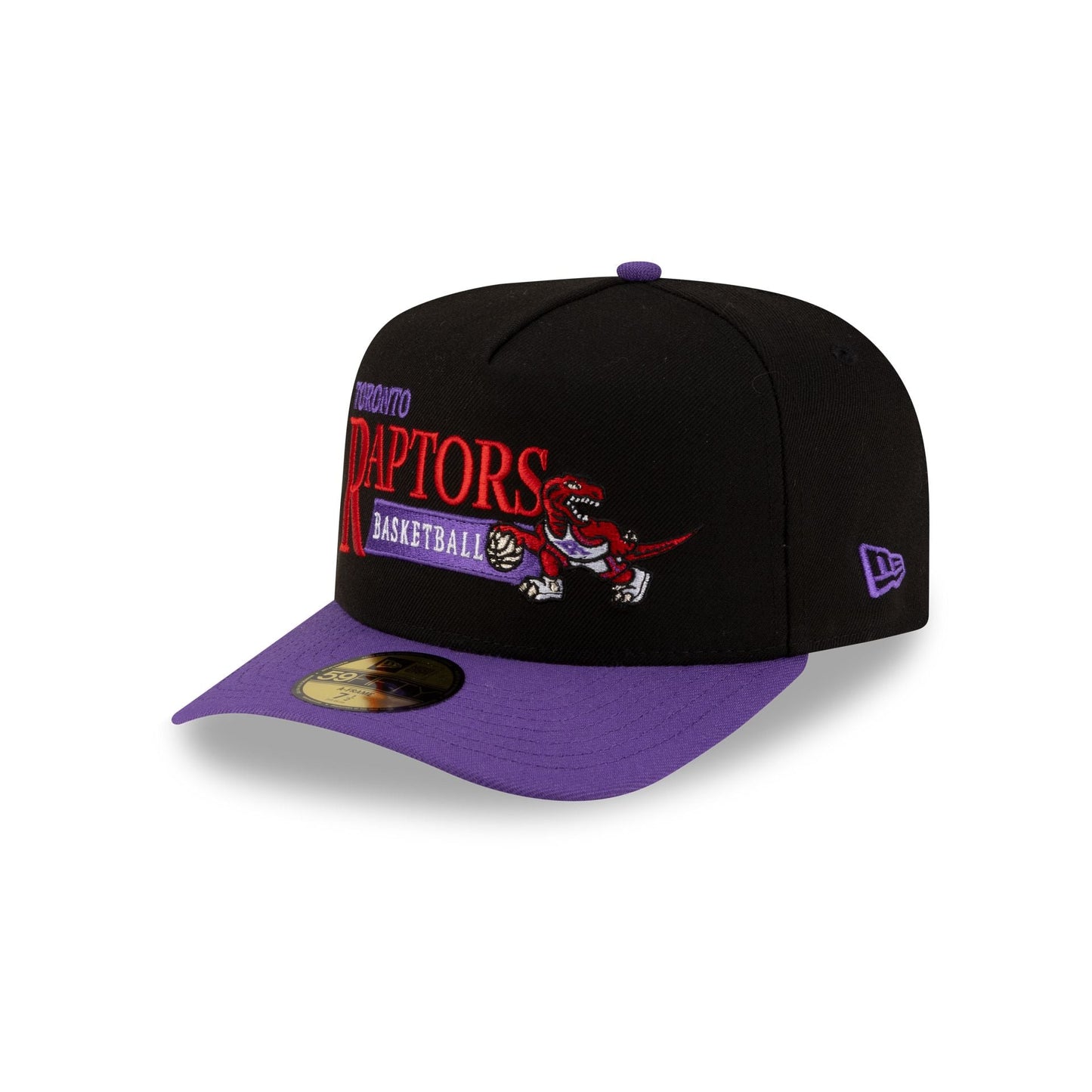 Toronto Raptors 1995-2008 Hardwood Classics Liner 59FIFTY A-Frame Fitted Hat