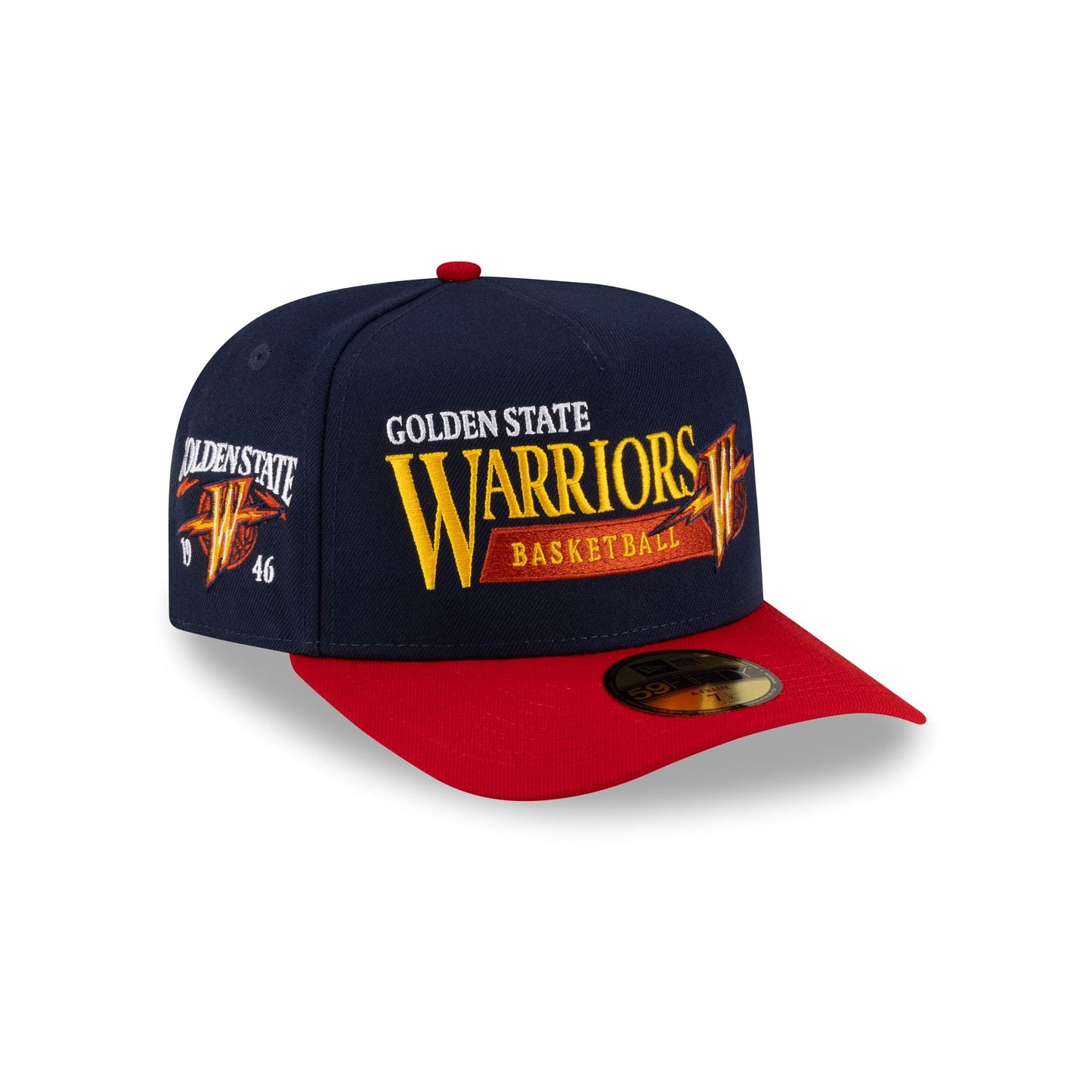 Golden State Warriors 1997-2010 Hardwood Classics Liner 59FIFTY A-Frame Fitted Hat