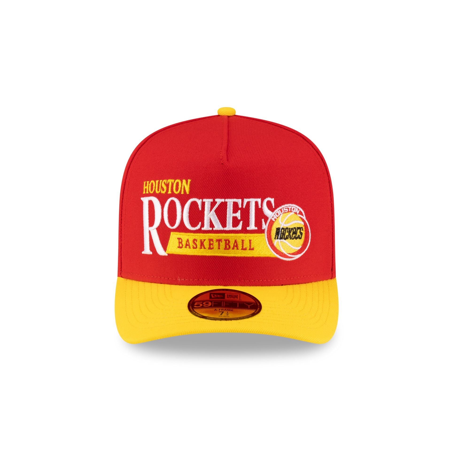 Houston Rockets 1972-1995 Hardwood Classics Liner 59FIFTY A-Frame Fitted Hat