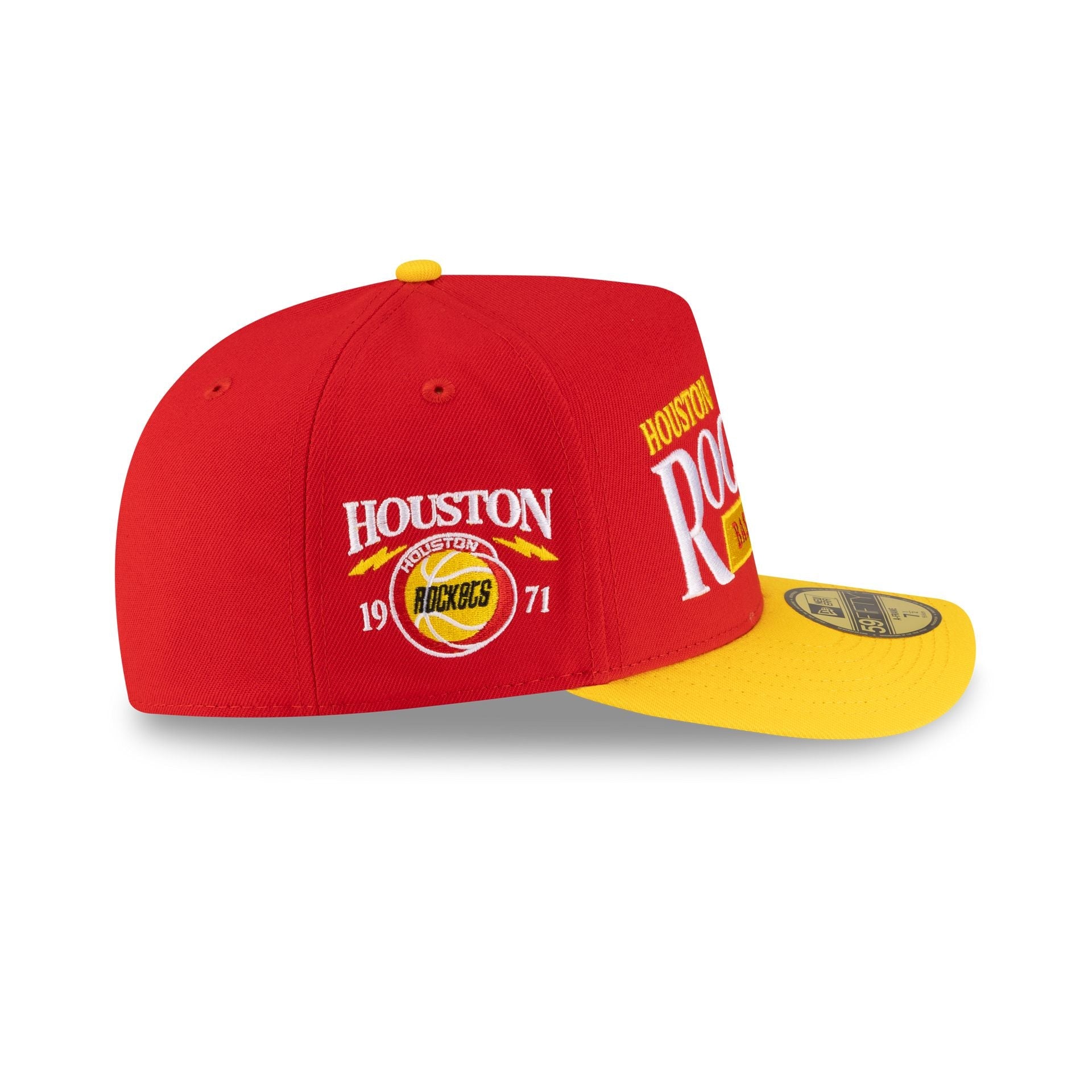 Houston Rockets 1972-1995 Hardwood Classics Liner 59FIFTY A-Frame Fitted Hat