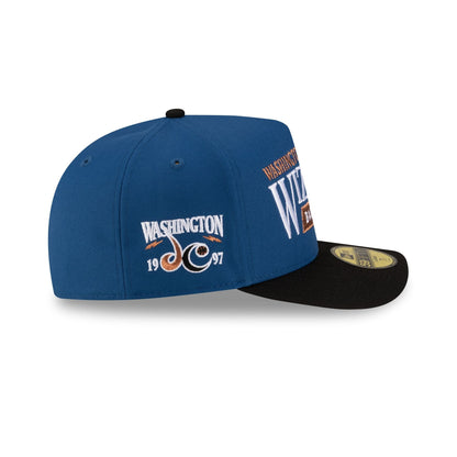 Washington Wizards 1997-2011 Hardwood Classics Liner 59FIFTY A-Frame Fitted Hat