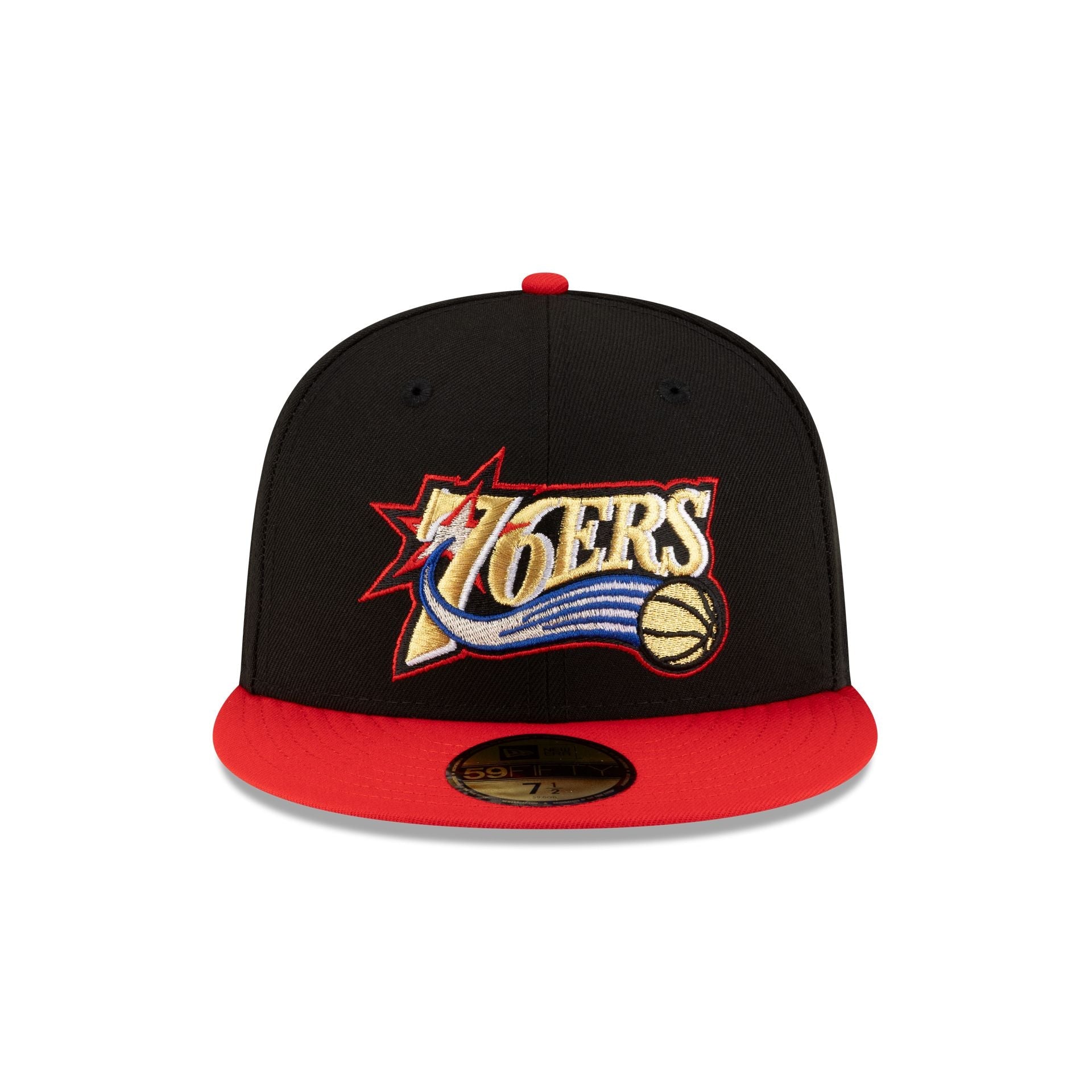 Philadelphia 76ers 1997-2009 Hardwood Classics Black 59FIFTY Fitted Hat