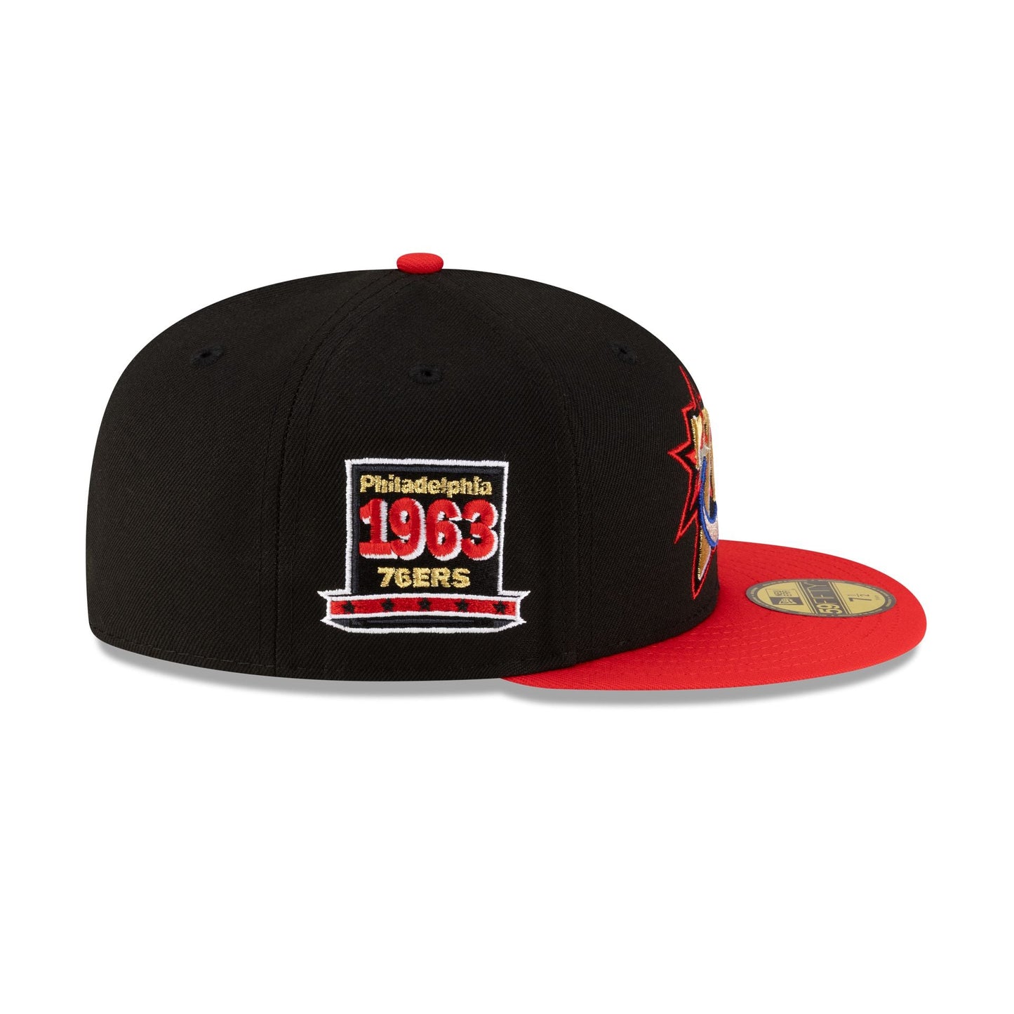 Philadelphia 76ers 1997-2009 Hardwood Classics Black 59FIFTY Fitted Hat