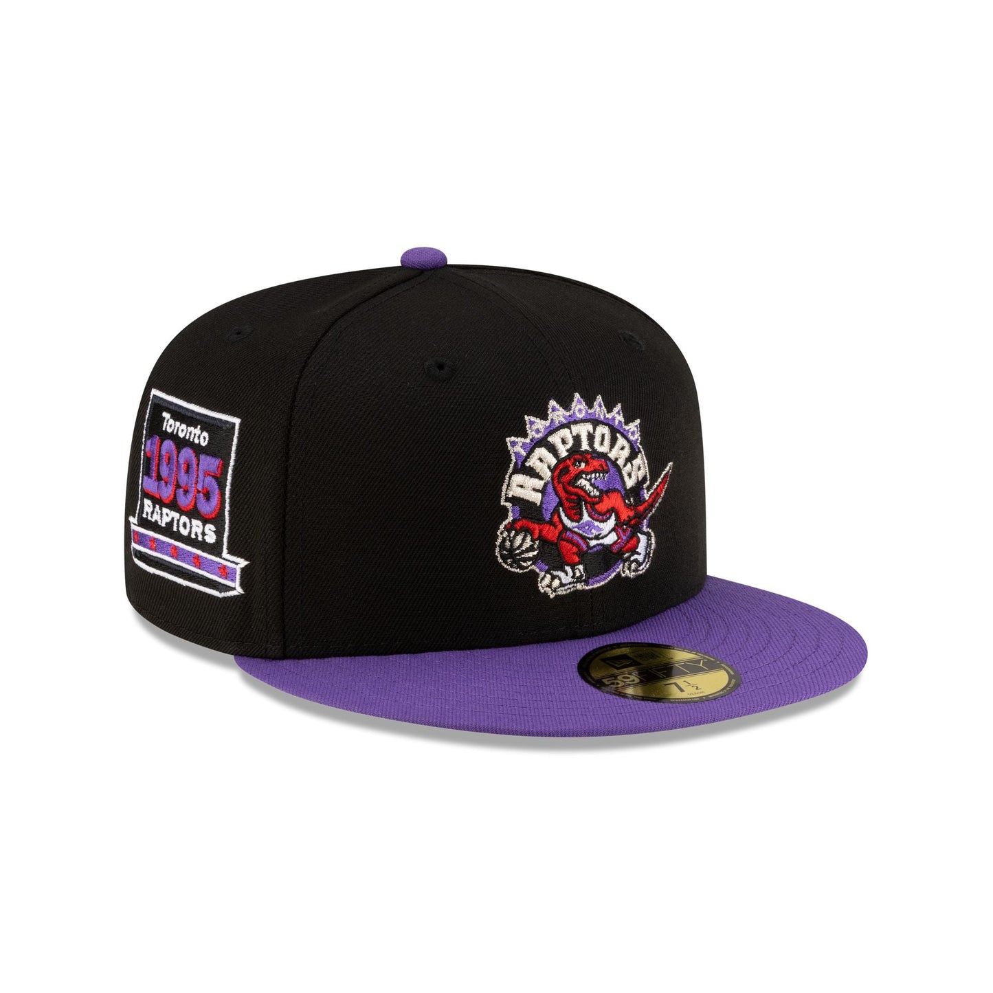 Toronto Raptors 1995-2008 Hardwood Classics Black 59FIFTY Fitted Hat