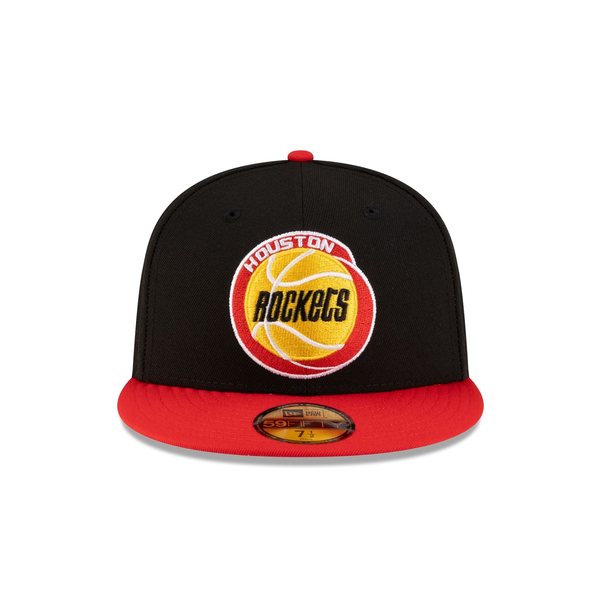 Houston Rockets 1972-1995 Hardwood Classics Black 59FIFTY Fitted Hat