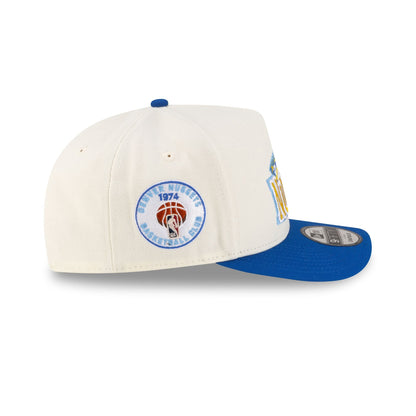 Denver Nuggets 2008-2018 Hardwood Classics Express Chrome White 9FIFTY A-Frame Snapback Hat