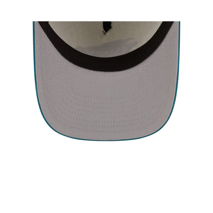 Detroit Pistons 1996-2001 Hardwood Classics Express Chrome White 9FIFTY A-Frame Snapback Hat