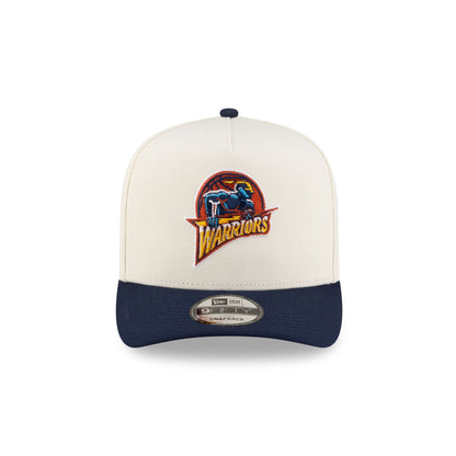 Golden State Warriors 1997-2010 Hardwood Classics Express Chrome White 9FIFTY A-Frame Snapback Hat