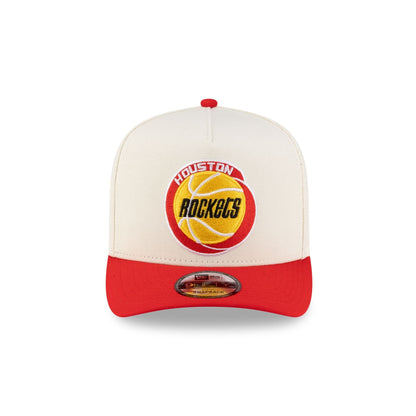 Houston Rockets 1972-1995 Hardwood Classics Express Chrome White 9FIFTY A-Frame Snapback Hat