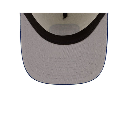 Minnesota Timberwolves 1989-1996 Hardwood Classics Express Chrome White 9FIFTY A-Frame Snapback Hat