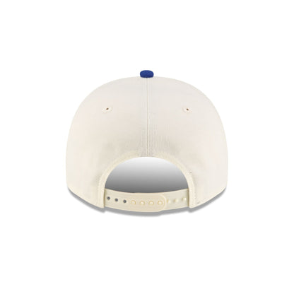 New York Knicks 1964-1992 Hardwood Classics Express Chrome White 9FIFTY A-Frame Snapback Hat