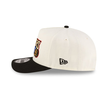 Philadelphia 76ers 1997-2009 Hardwood Classics Express Chrome White 9FIFTY A-Frame Snapback Hat