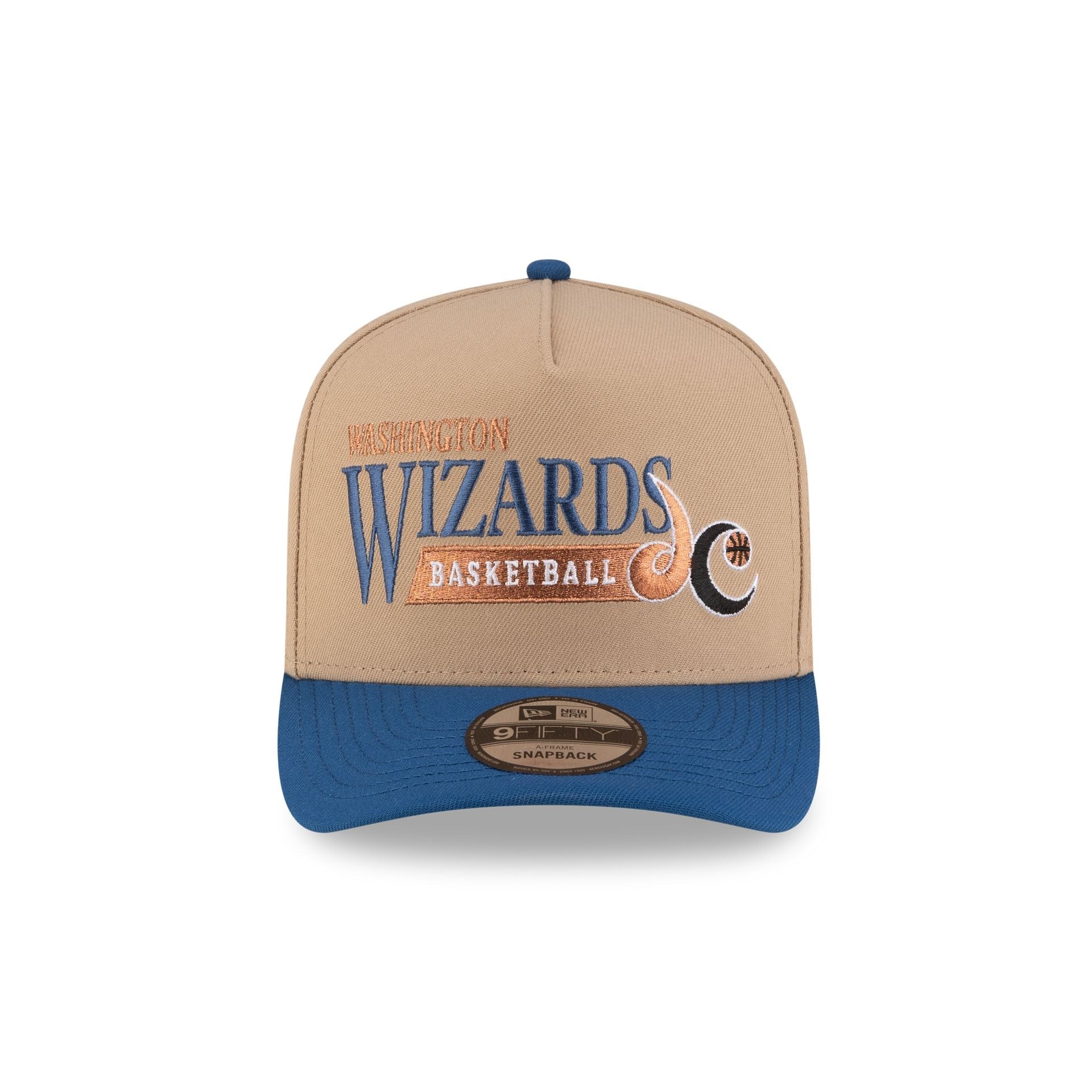 Washington Wizards 1997-2011 Hardwood Classics Liner Camel 9FIFTY A-Frame Snapback Hat