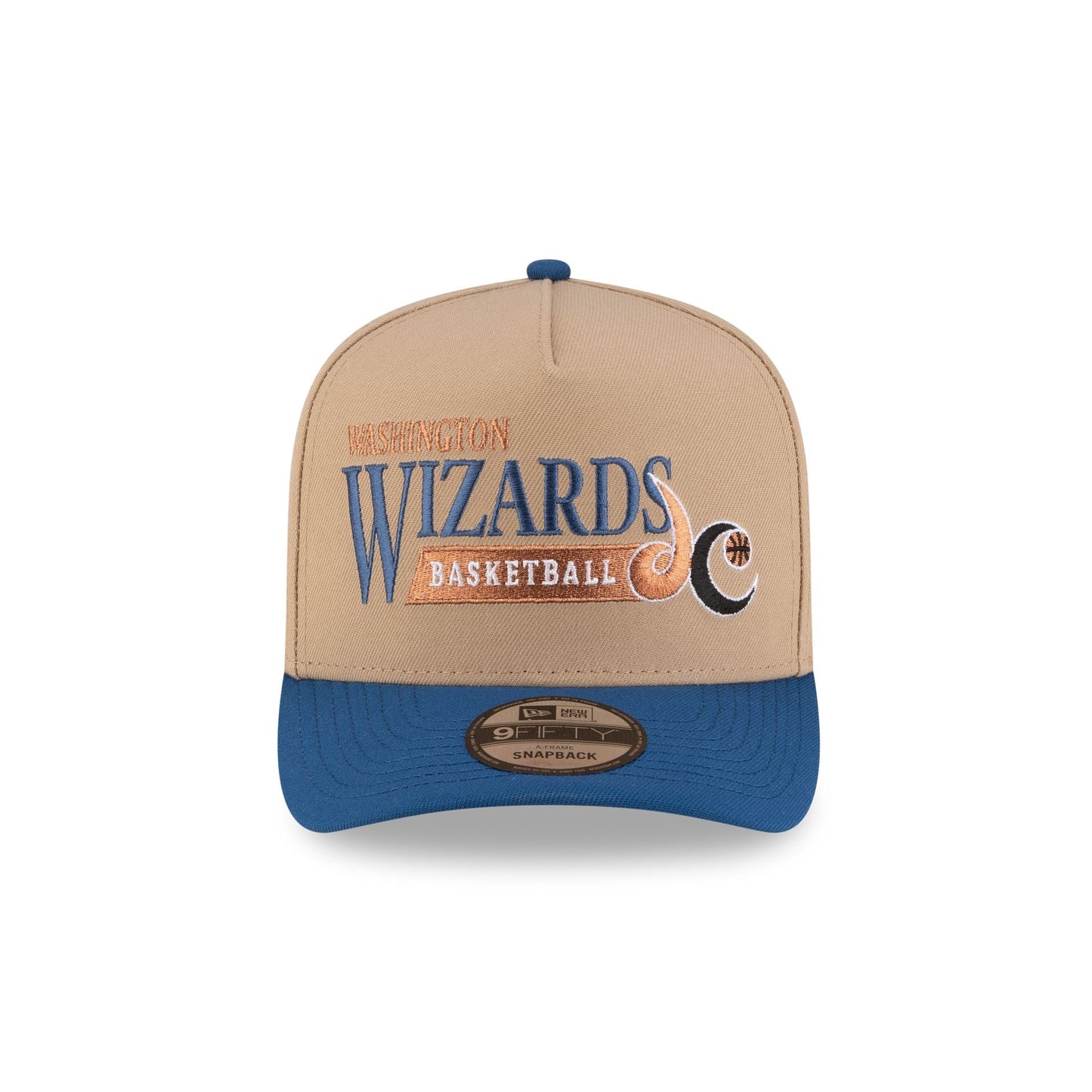 Washington Wizards 1997-2011 Hardwood Classics Liner Camel 9FIFTY A-Frame Snapback Hat
