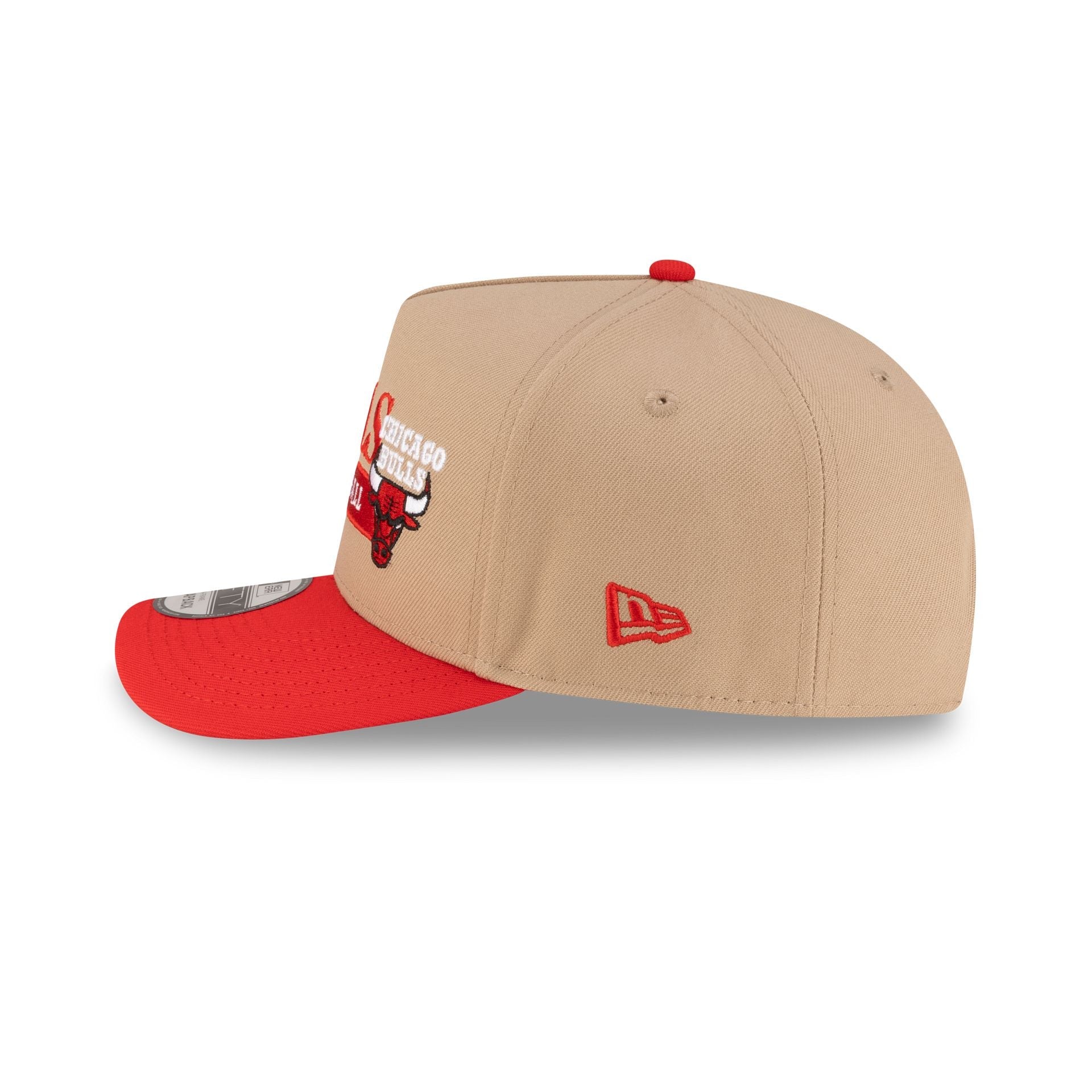Chicago Bulls 1966-Present Hardwood Classics Liner Camel 9FIFTY A-Frame Snapback Hat