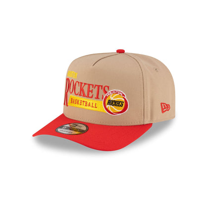 Houston Rockets 1972-1995 Hardwood Classics Liner Camel 9FIFTY A-Frame Snapback Hat
