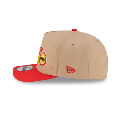 Houston Rockets 1972-1995 Hardwood Classics Liner Camel 9FIFTY A-Frame Snapback Hat