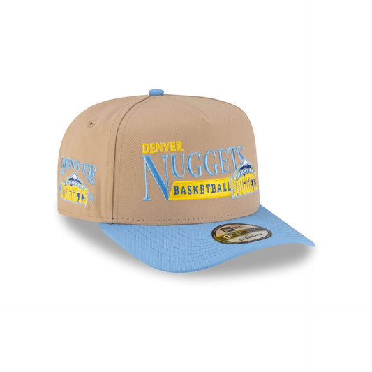 Denver Nuggets 2008-2018 Hardwood Classics Liner Camel 9FIFTY A-Frame Snapback Hat