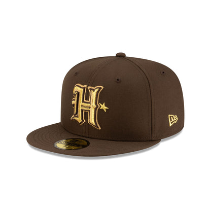 The Better Generation x Trill Burger x Houston Texans Walnut 59FIFTY Fitted Hat