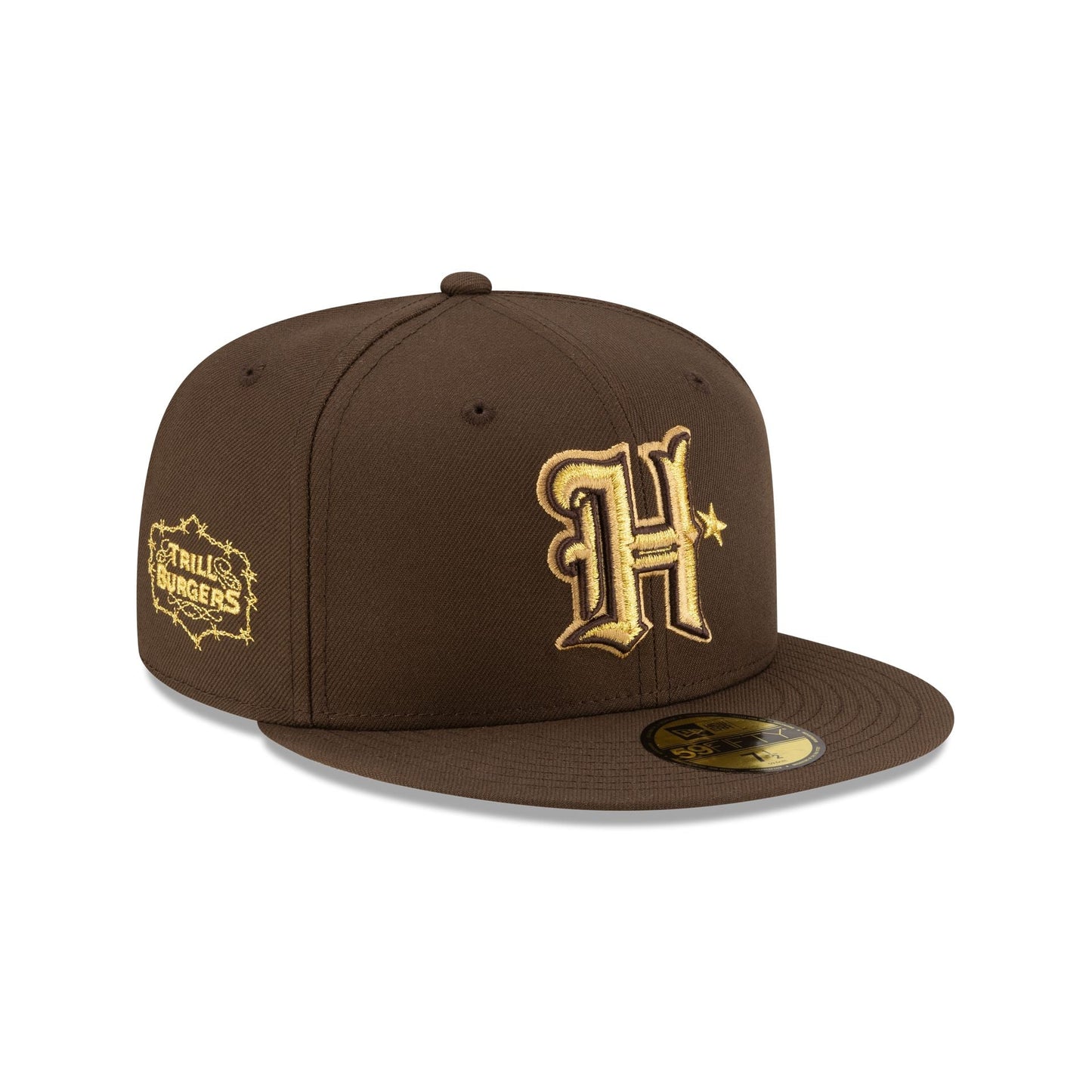 The Better Generation x Trill Burger x Houston Texans Walnut 59FIFTY Fitted Hat