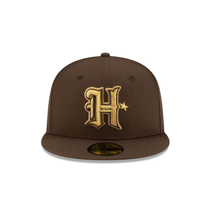 The Better Generation x Trill Burger x Houston Texans Walnut 59FIFTY Fitted Hat