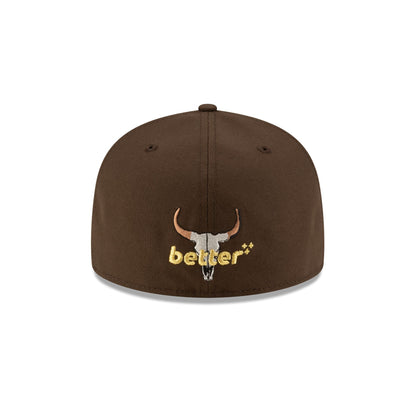 The Better Generation x Trill Burger x Houston Texans Walnut 59FIFTY Fitted Hat