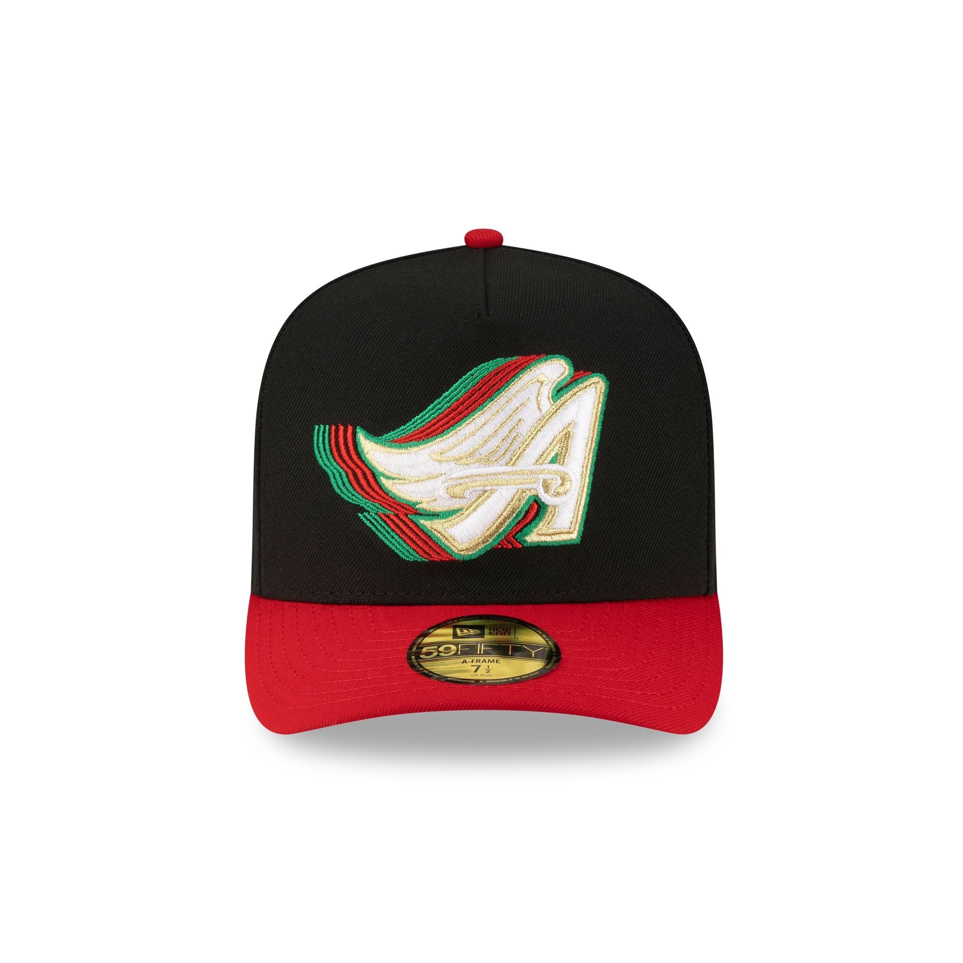 Just Caps Cinco de Mayo Los Angeles Angels 59FIFTY A-Frame Fitted Hat