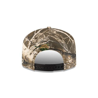 New York Rangers Arch Script Realtree 19TWENTY Snapback Hat